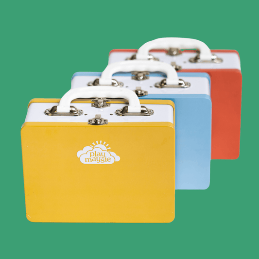 melissa and doug, kid kraft, melissa & doug, gifts for kids, dollhouse, portable dollhouse, travel toy, sustainable toys, tin lunchbox, lunchbox